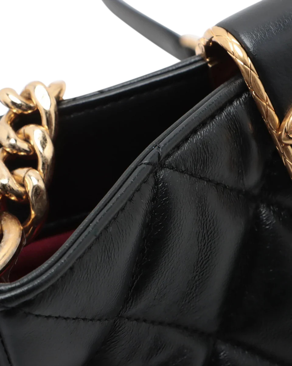 Pre-Owned Chanel Quilted CC Chain Hobo