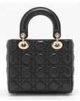 Pre-Owned Christian Dior Small Cannage Lady Dior My ABCDior Bag