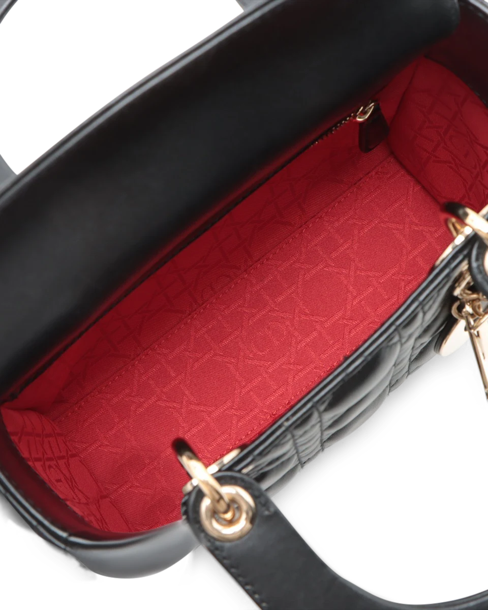 Pre-Owned Christian Dior Small Cannage Lady Dior My ABCDior Bag