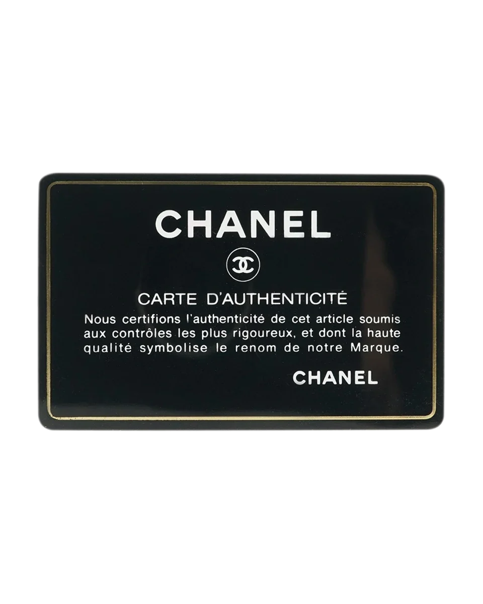 Pre-Owned Chanel By The Sea Tweed Wallet-on-Chain