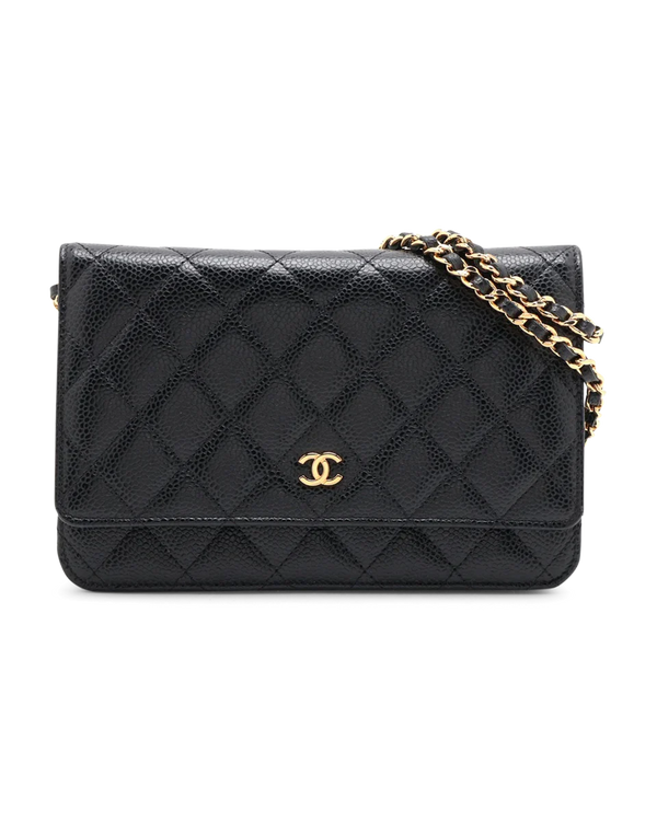 Pre-Owned Chanel Classic Wallet-on-Chain