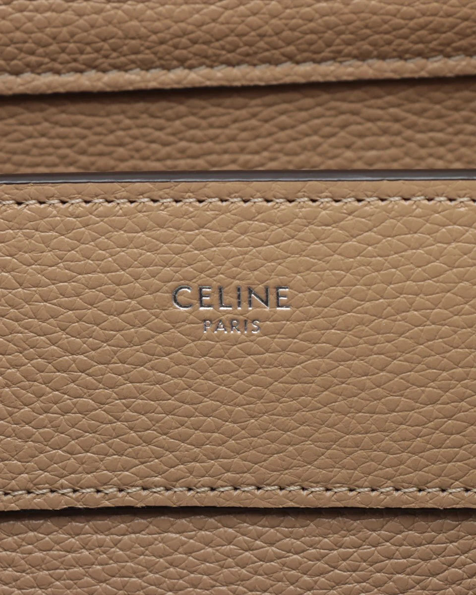 Pre-Owned Celine Micro Luggage Tote