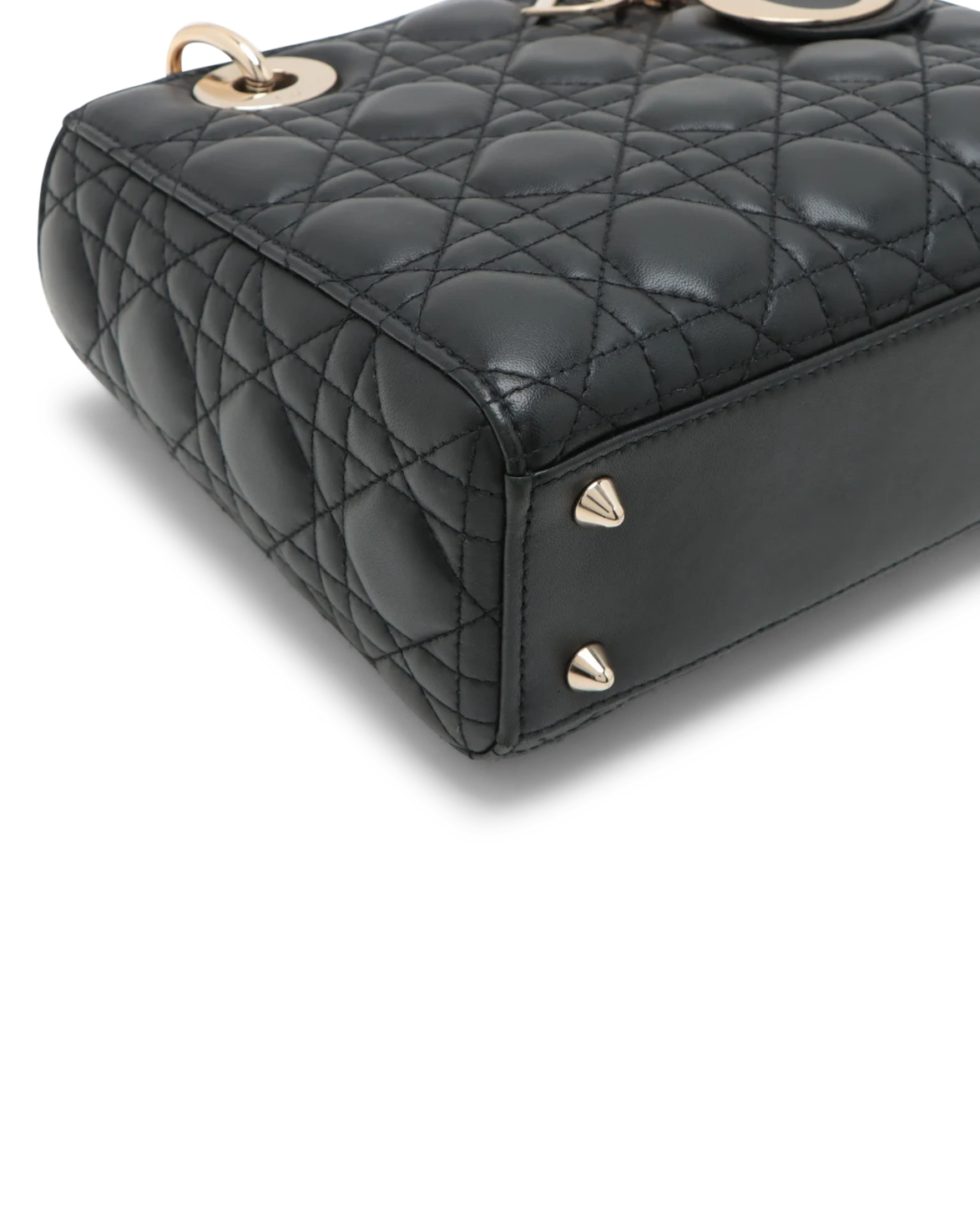 Pre-Owned Christian Dior Small Cannage Lady Dior My ABCDior Bag