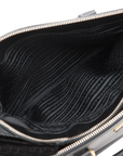 Pre-Owned Prada Luxe Saffiano Double Zip Galleria