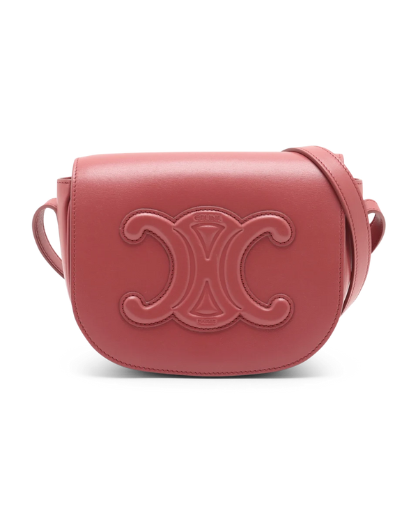 Pre-Owned Celine Triomphe Folco Crossbody Bag