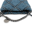 Pre-Owned Chanel Mini Denim 22 Hobo