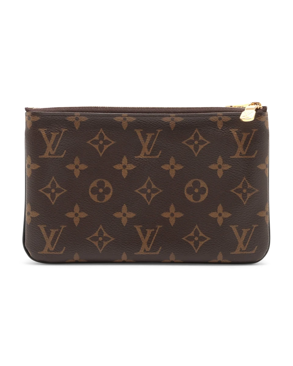 Pre-Owned Louis Vuitton Double Pochette Zip M69203
