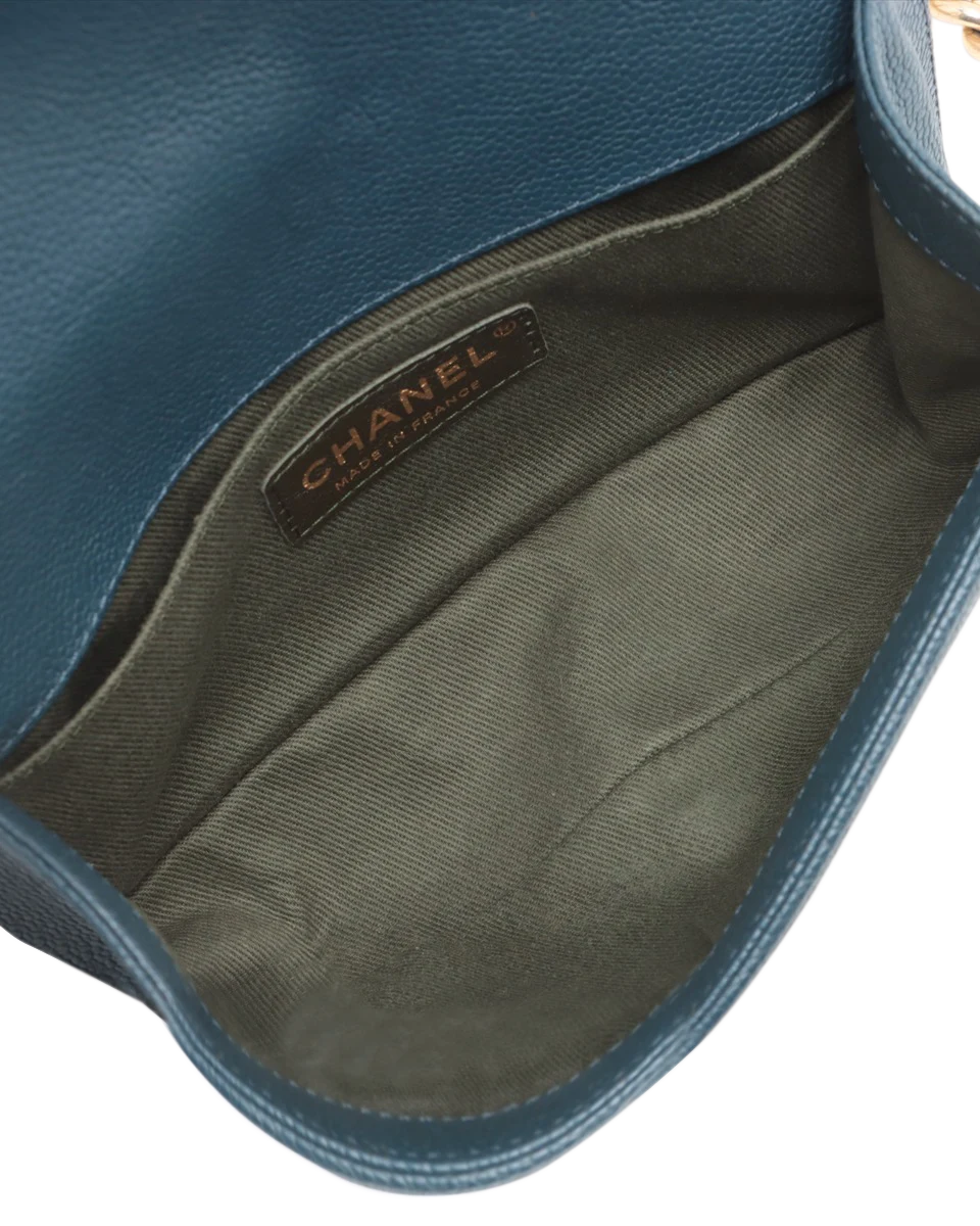 Pre-Owned Chanel Quilted Small Boy