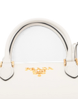 Pre-Owned Prada Saffiano Small Zippered Tote