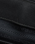 Pre-Owned Prada Luxe Saffiano Double Zip Galleria