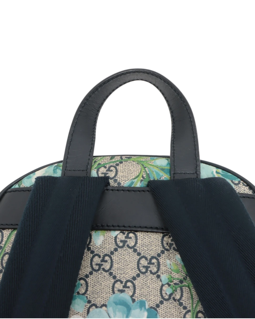 Pre-Owned Gucci Small GG Supreme Blooms Backpack