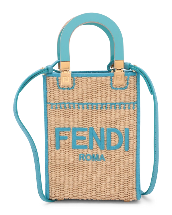 Pre-Owned Fendi Mini Sunshine Shopper