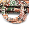 Pre-Owned Christian Dior Small Embroidered Paisley Lady Dior