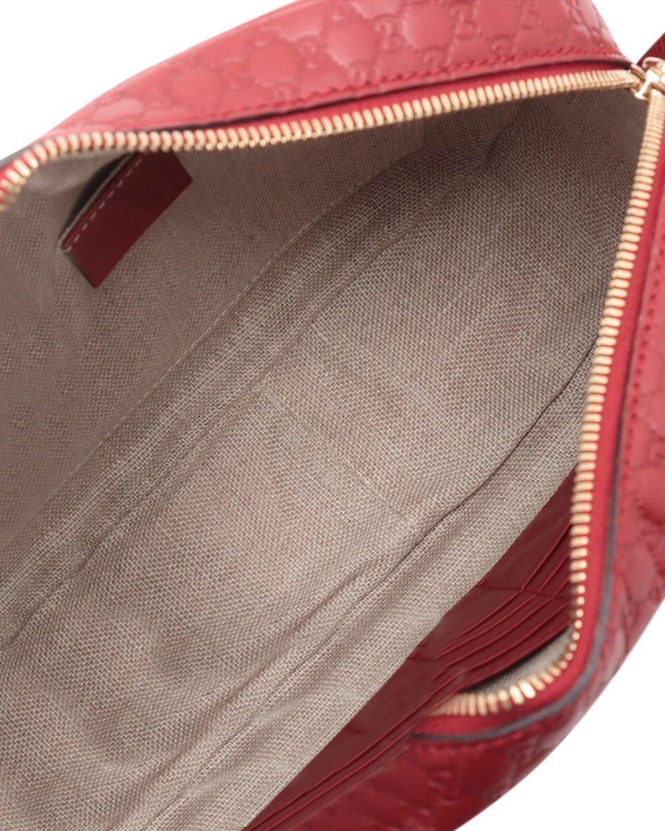 Pre-Owned Gucci Microguccissima Bree Crossbody Bag