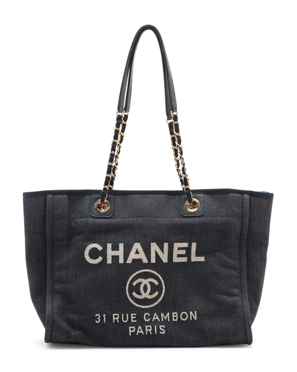 Pre-Owned Chanel Deauville Tote