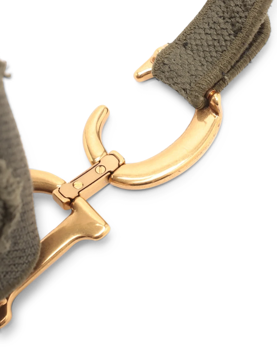Pre-Owned Christian Dior Camouflage Saddle Bag