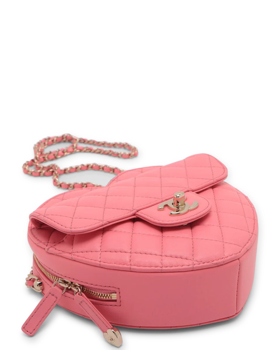 Pre-Owned Chanel CC In Love Heart Bag
