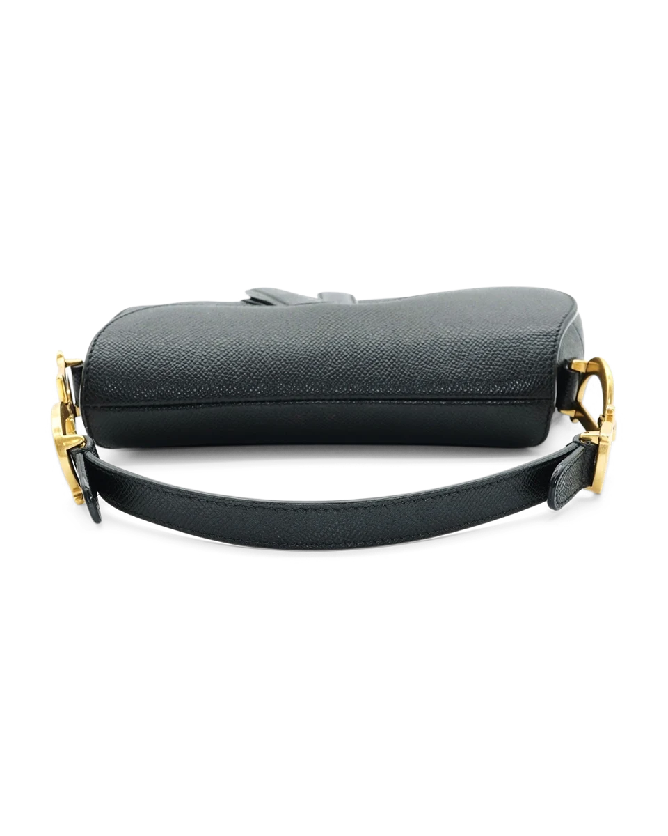 Pre-Owned Christian Dior Mini Saddle Bag