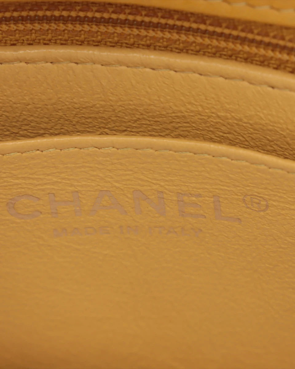 Pre-Owned Chanel Chevron Quilted Mini Square Flap Bag