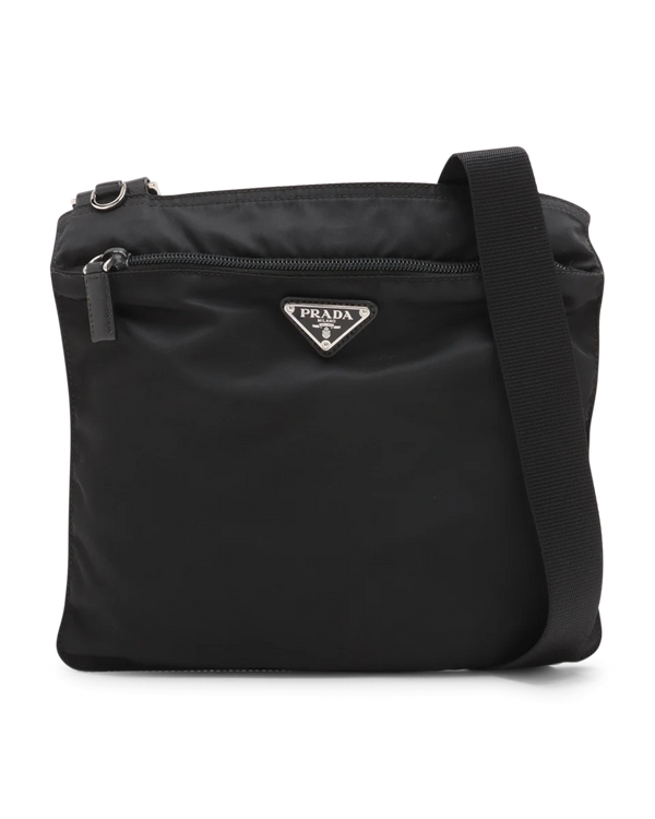 Pre-Owned Prada Tessuto Messenger