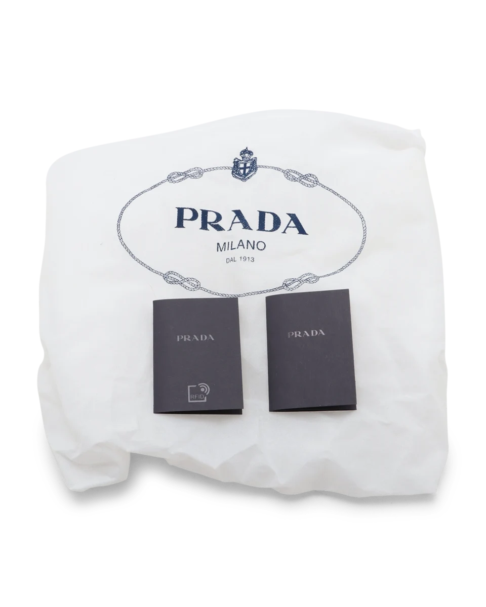 Pre-Owned Prada Saffiano Small Zippered Tote