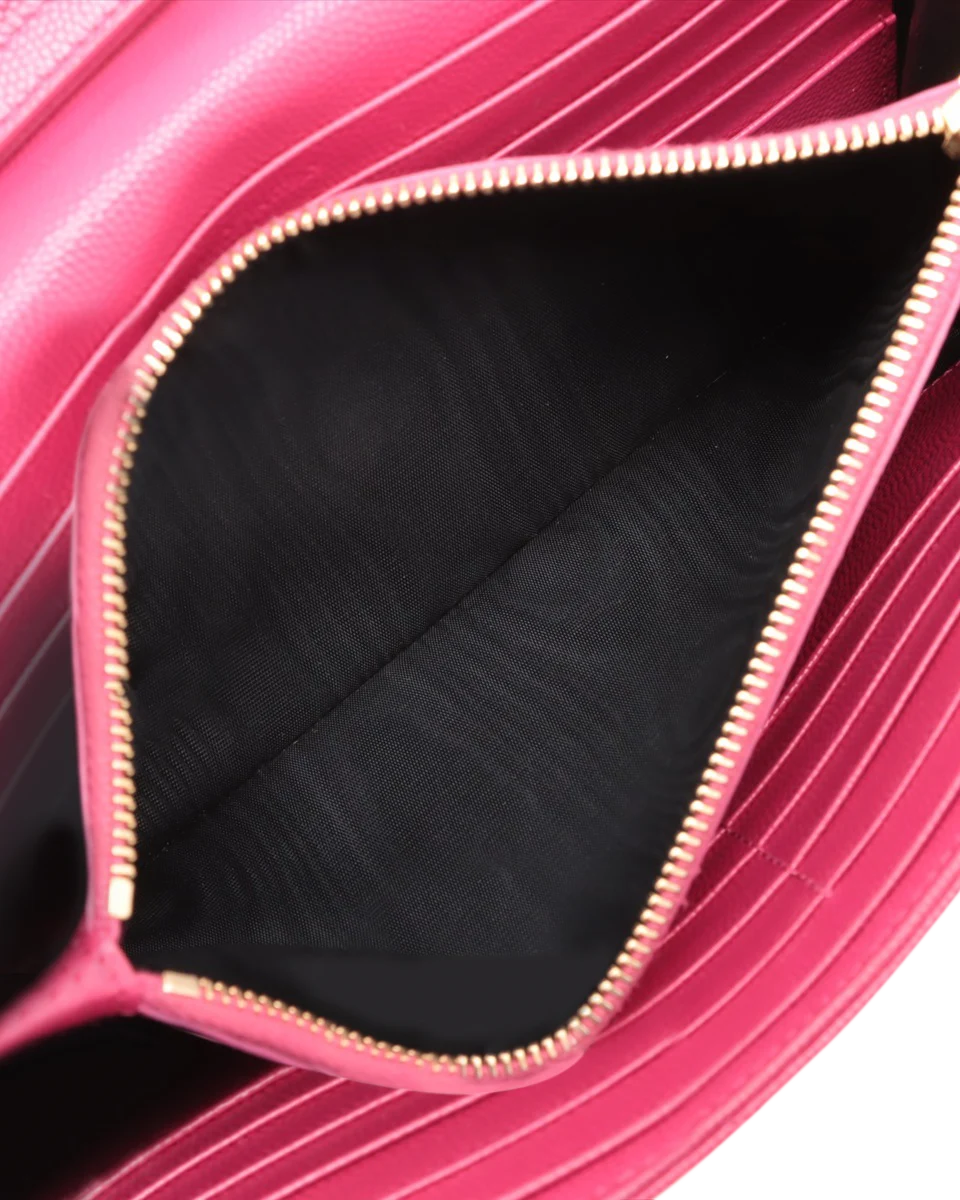 Pre-Owned Saint Laurent Cassandre Wallet-on-Chain