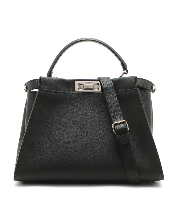 Pre-Owned Fendi Mini Peekaboo Selleria