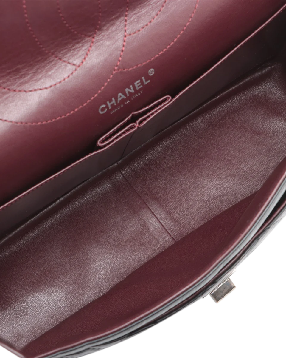 Pre-Owned Chanel Reissue 227 Double Flap