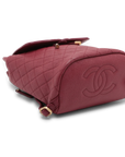 Pre-Owned Chanel Quilted Filigree Backpack