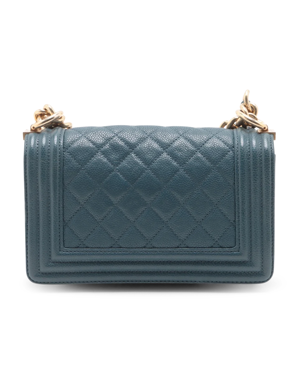 Pre-Owned Chanel Quilted Small Boy