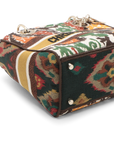 Pre-Owned Christian Dior Small Embroidered Paisley Lady Dior
