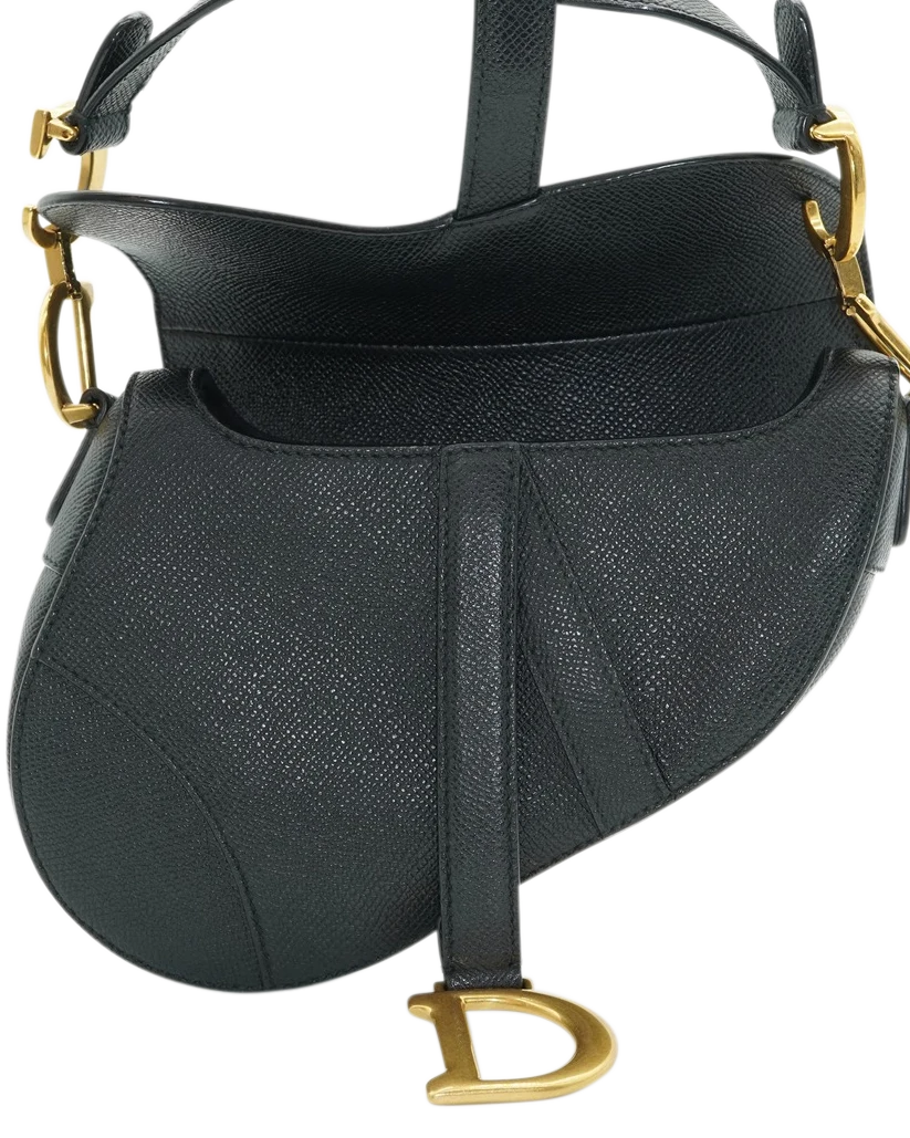 Pre-Owned Christian Dior Mini Saddle Bag