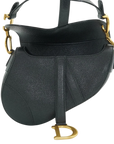 Pre-Owned Christian Dior Mini Saddle Bag