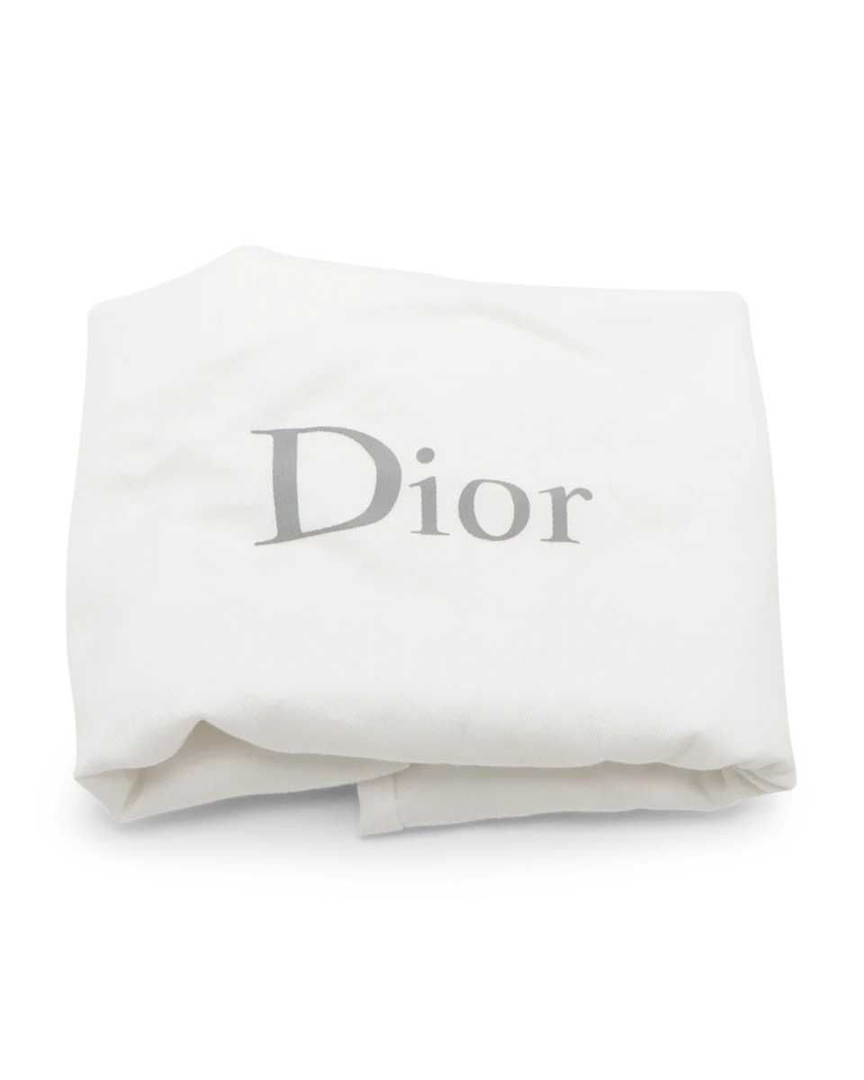 Pre-Owned Christian Dior Small Embroidered Paisley Lady Dior