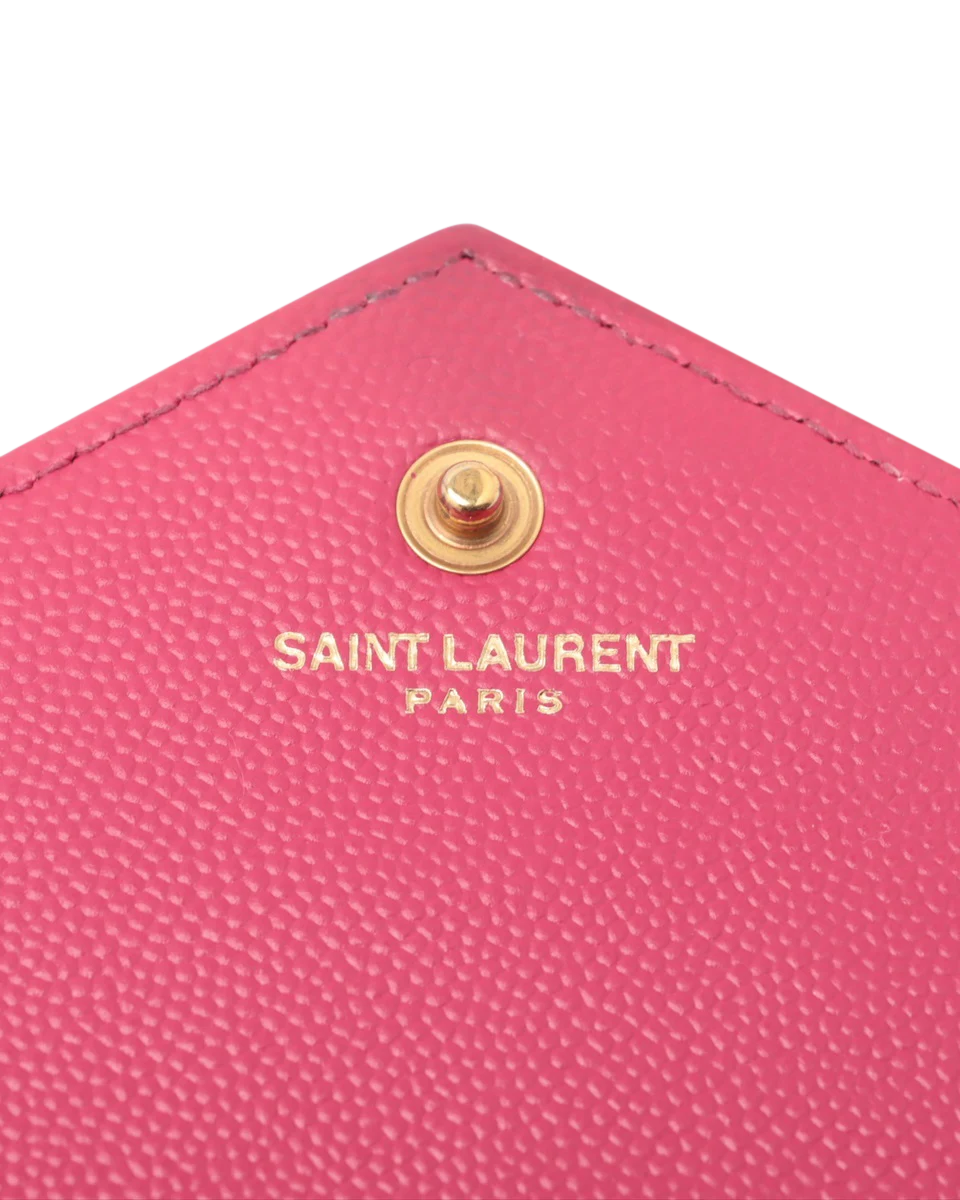 Pre-Owned Saint Laurent Cassandre Wallet-on-Chain