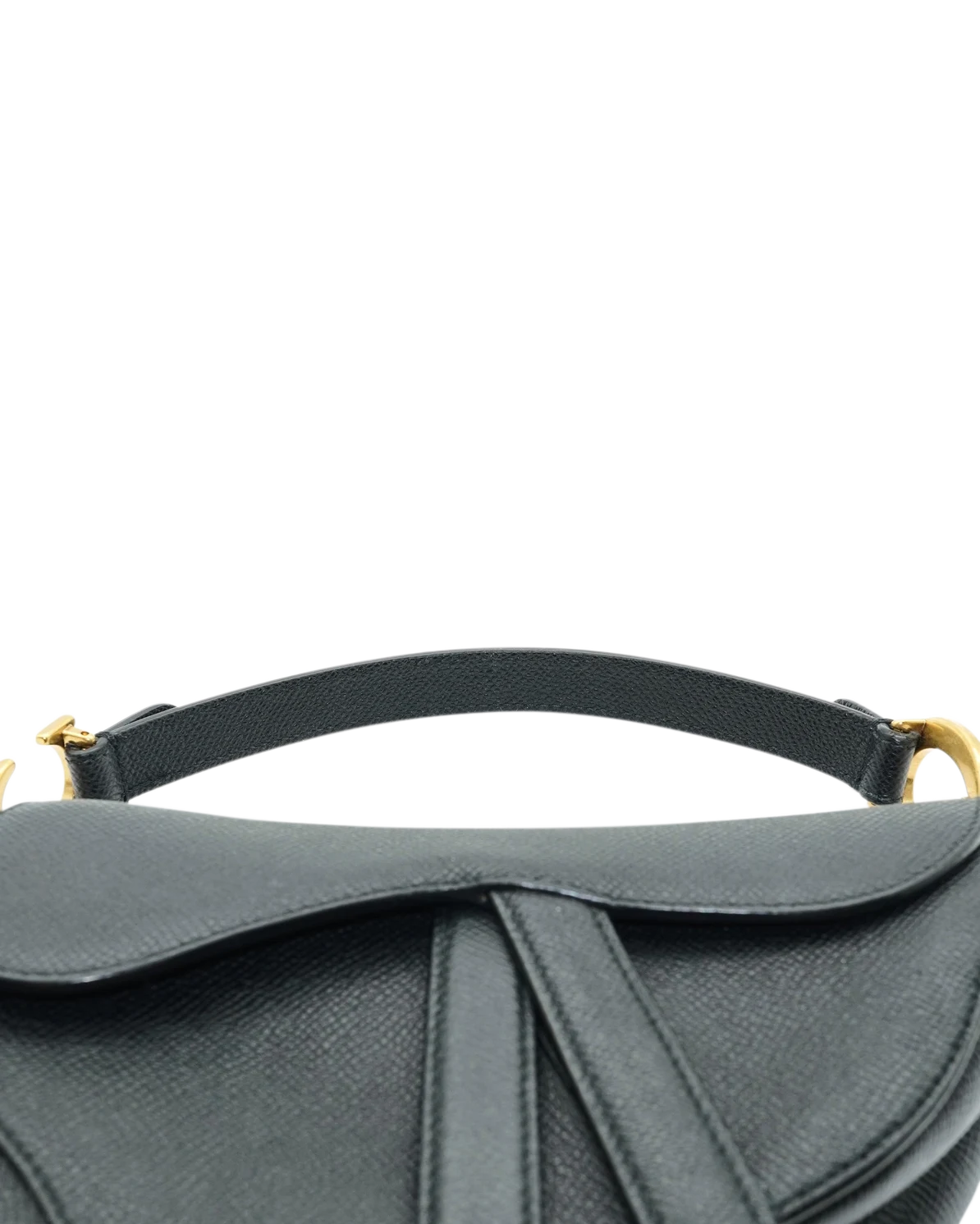 Pre-Owned Christian Dior Mini Saddle Bag