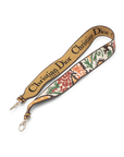 Pre-Owned Christian Dior Small Embroidered Paisley Lady Dior