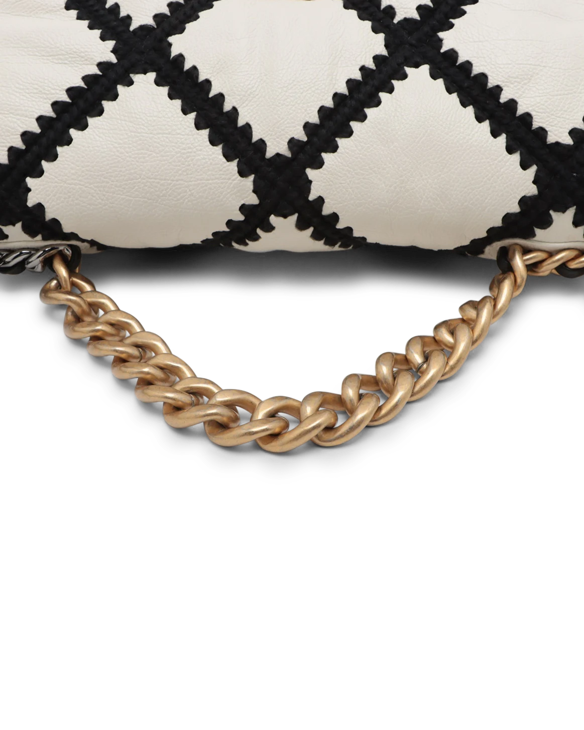 Pre-Owned Chanel Large Crochet 19 Flap Bag