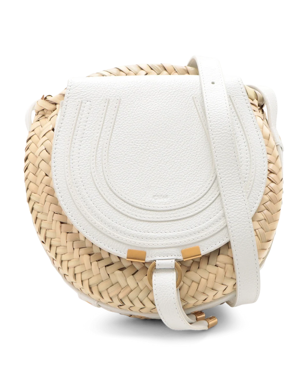 Pre-Owned Chloe Small Raffia Marcie Basket