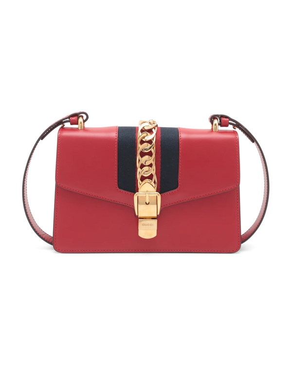 Pre-Owned Gucci Small Sylvie Shoulder Bag