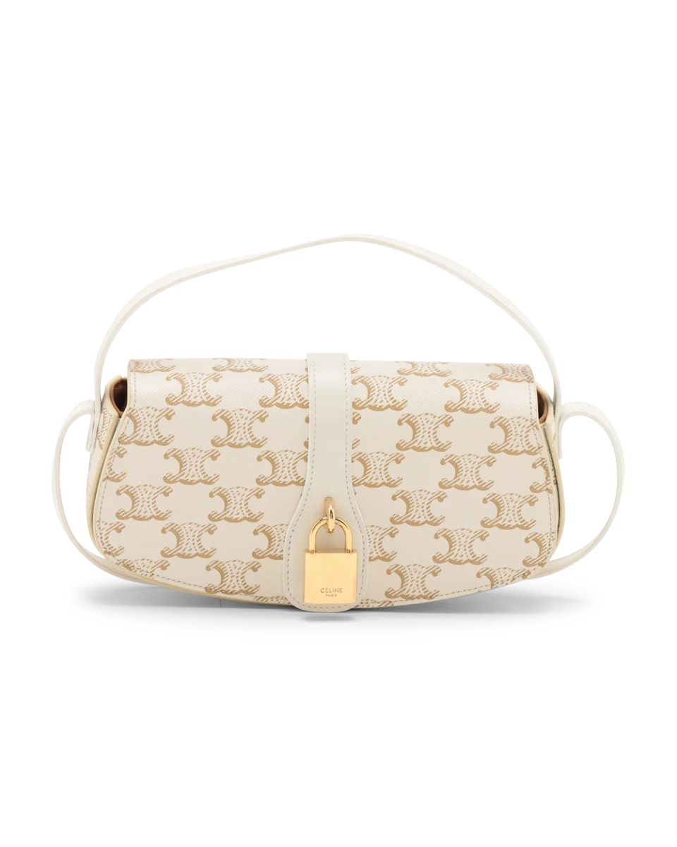 Pre-Owned Celine Triomphe Tabou Clutch On Strap