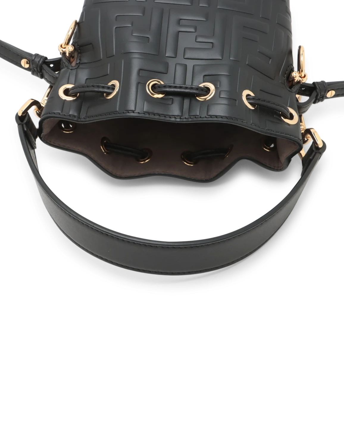 Pre-Owned Fendi Mini Mon Tresor Bucket Bag