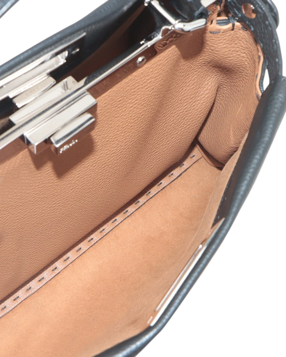 Pre-Owned Fendi Mini Peekaboo Selleria