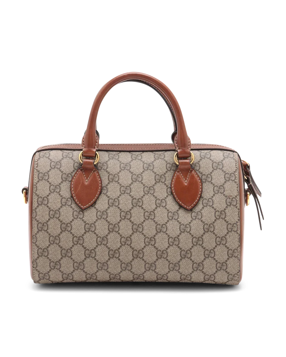 Pre-Owned Gucci GG Supreme Boston
