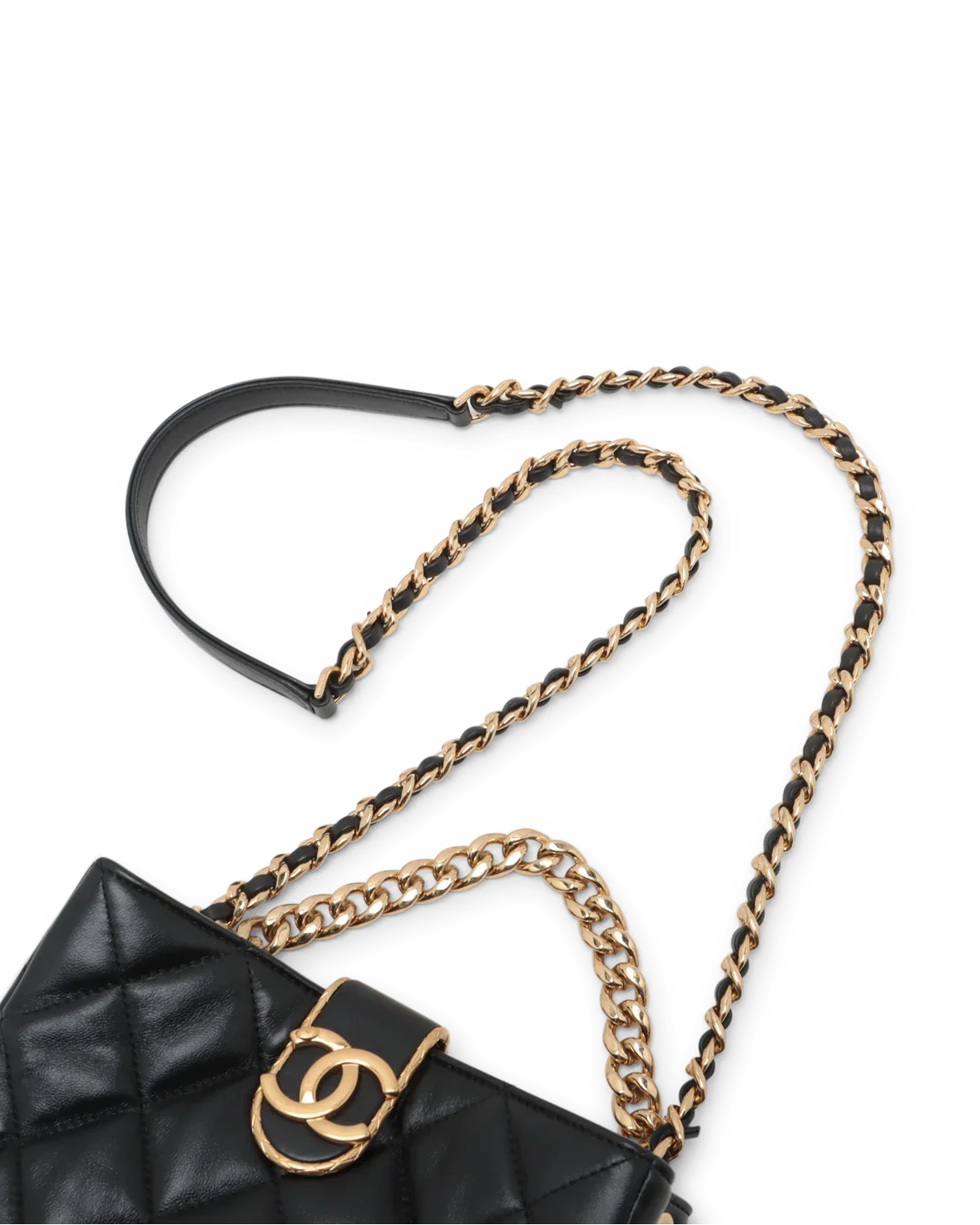Pre-Owned Chanel Quilted CC Chain Hobo