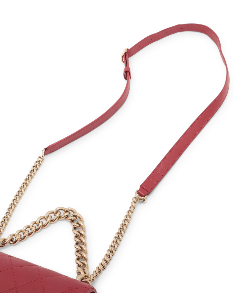 Pre-Owned Chanel Tweed Chain Handle CC Flap Bag