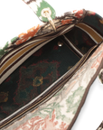 Pre-Owned Christian Dior Small Embroidered Paisley Lady Dior