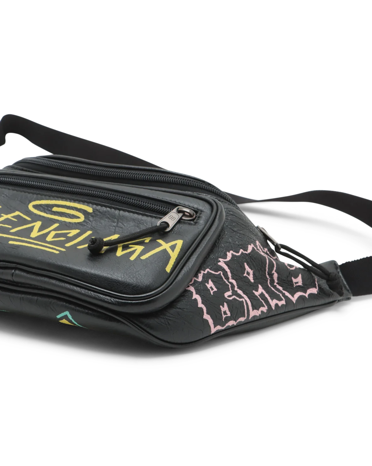 Pre-Owned Balenciaga Graffiti Explorer Waist Bag