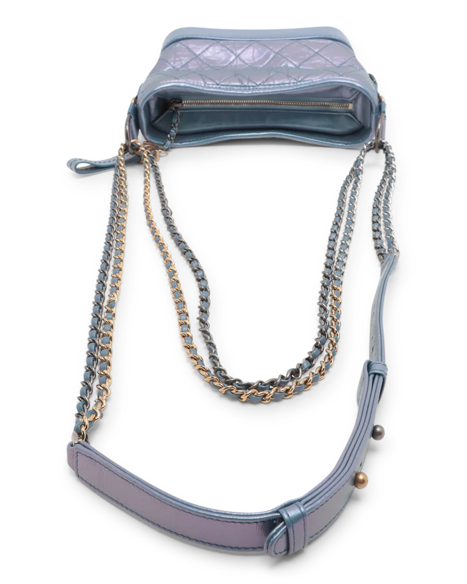 Pre-Owned Chanel Iridescent Small Gabrielle Hobo