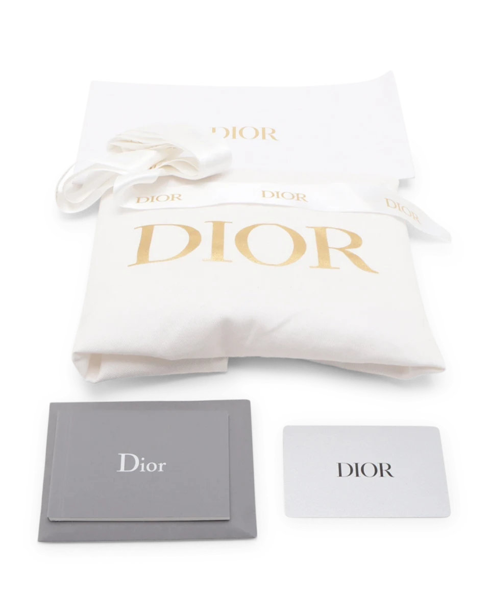 Pre-Owned Christian Dior Medium Embroidered Ornamental Cornely Lady D-Lite